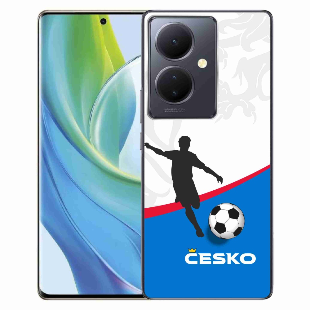 Gélový kryt mmCase na Vivo V29 Lite 5G - futbal Česko 1