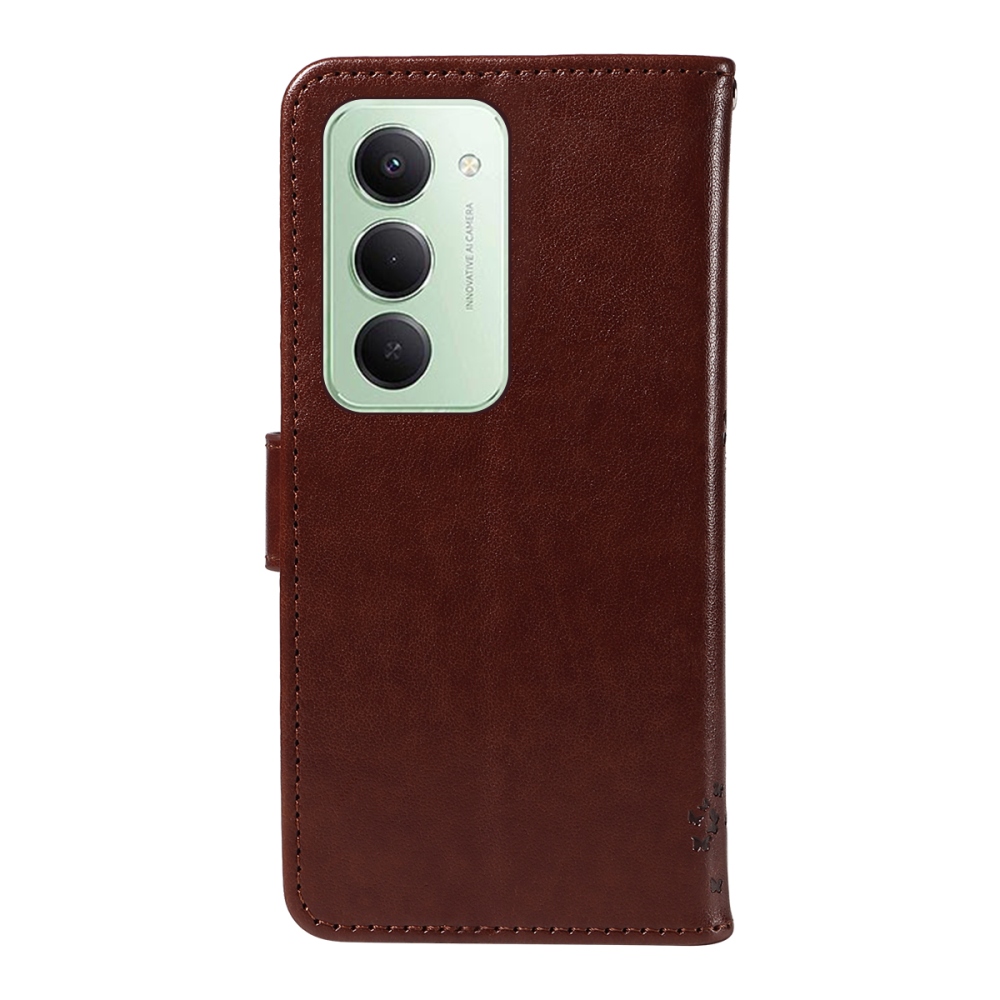 Trees knižkové púzdro na Xiaomi Redmi 15 4G (171mm) - hnedé