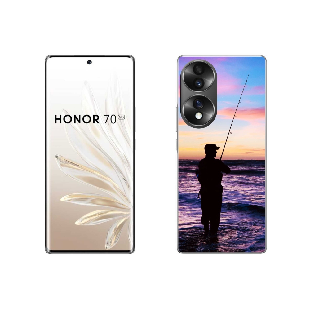 Gélový kryt mmCase na Honor 70 - rybárčenie 1