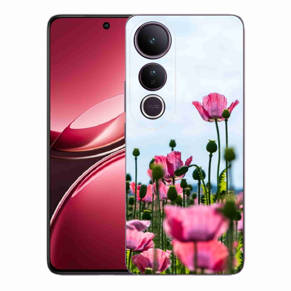 Gélový kryt mmCase na Vivo V50 Lite 4G/5G - vlčí mak