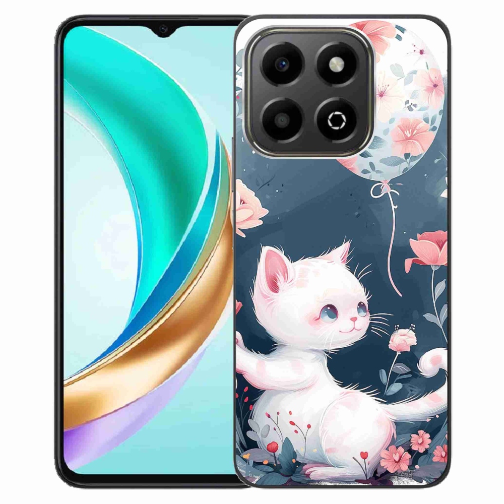 Gélový kryt mmCase na Honor X6b - mačiatko s balónikom