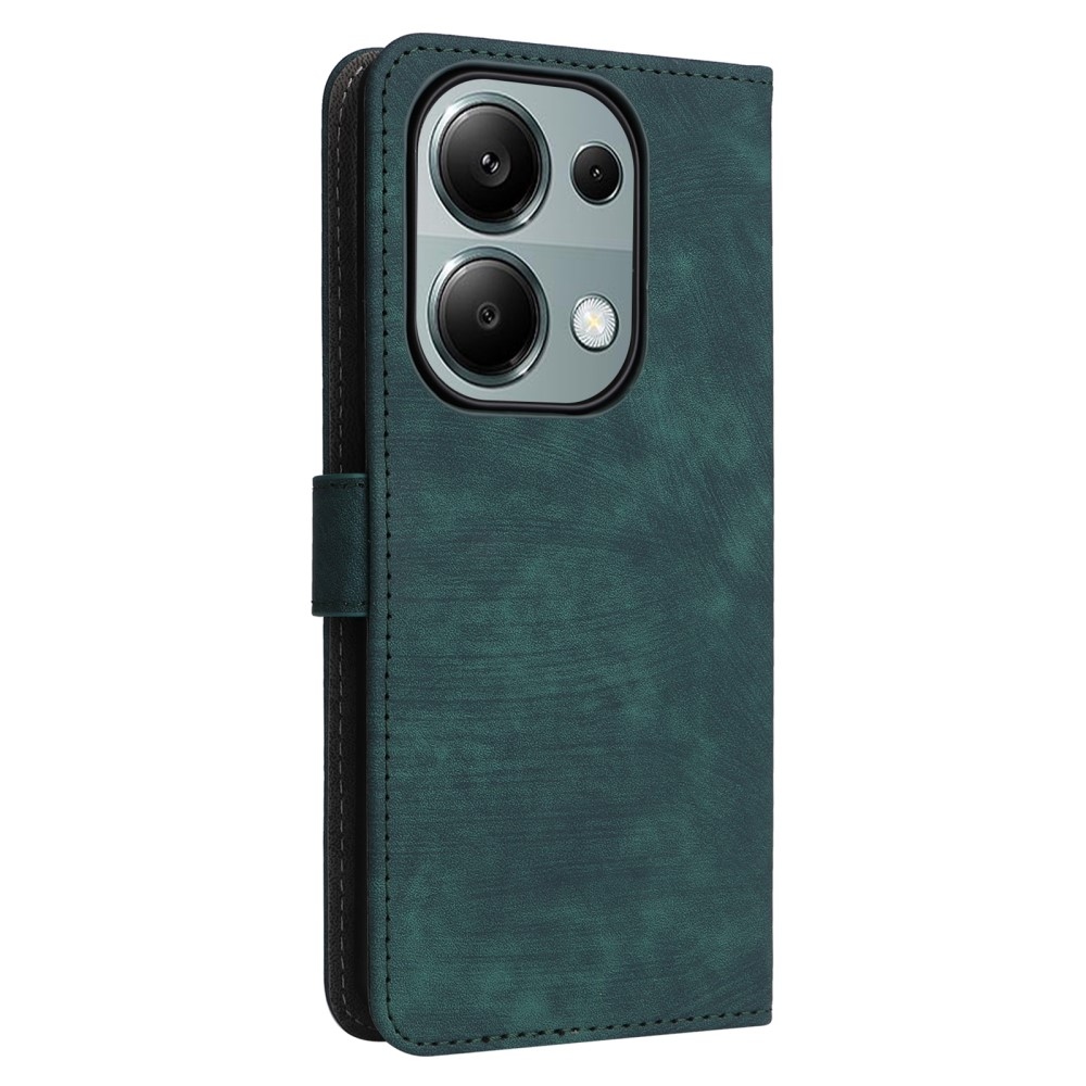 RFID knižkové puzdro na Xiaomi Redmi Note 14S/Note 13 Pro 4G/Poco M6 Pro - zelené