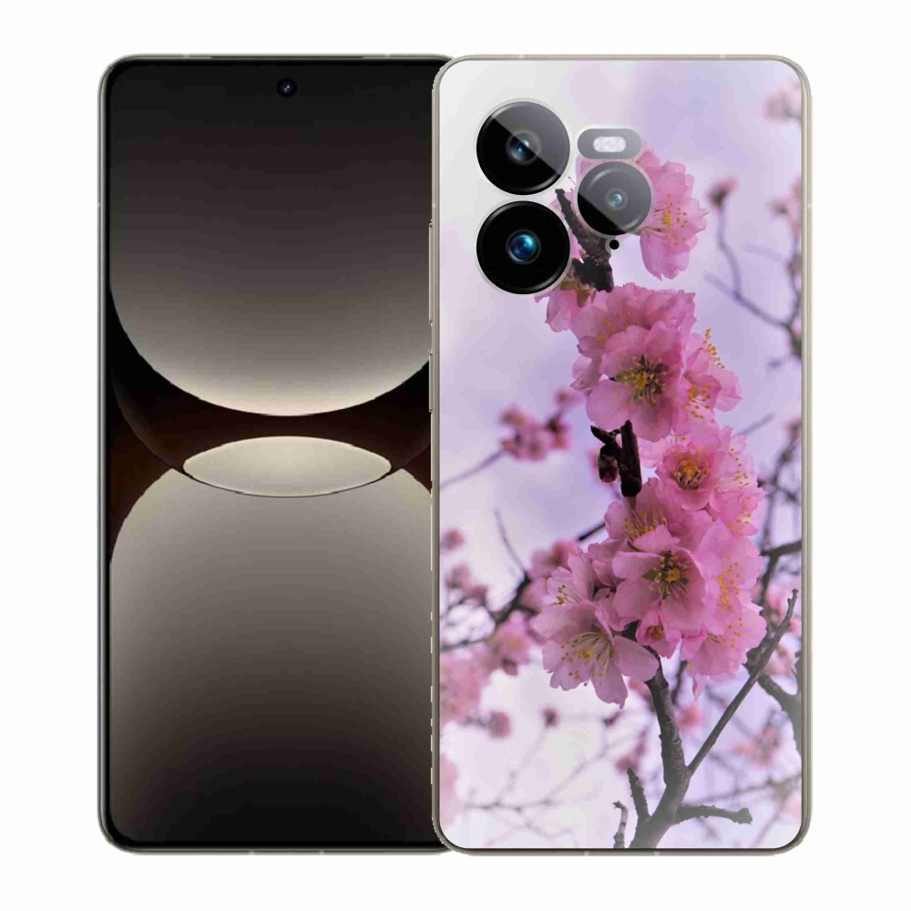 Gélový kryt mmCase na Realme GT 7 Pro 5G - kvety 7