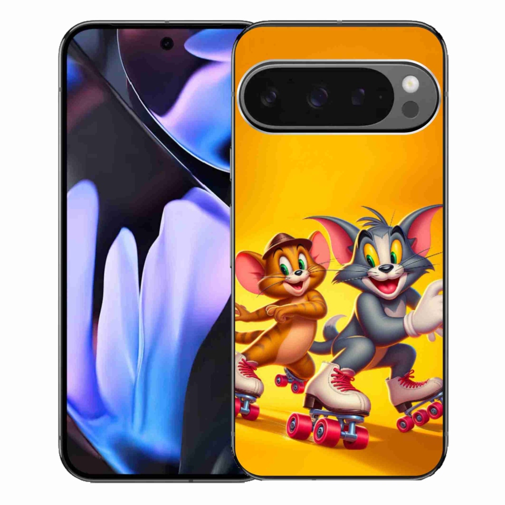 Gélový kryt mmCase na Google Pixel 9 Pro XL - tom a jerry