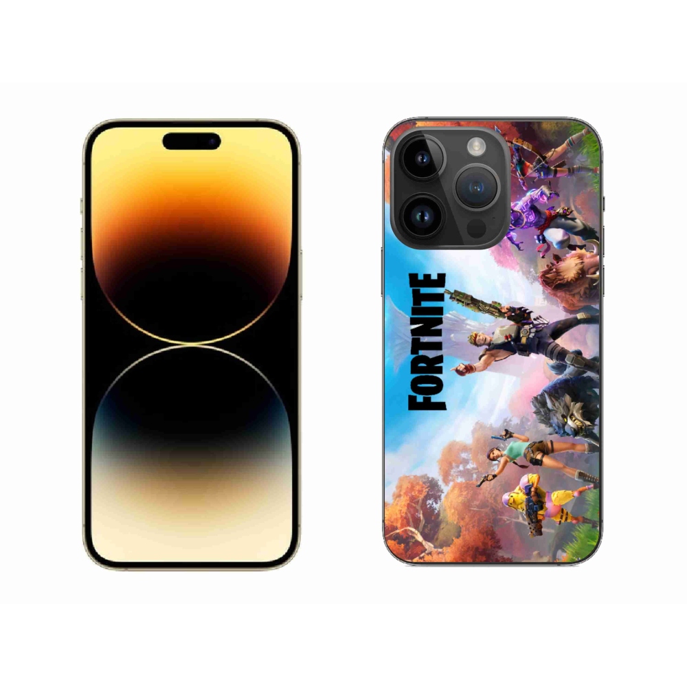 Gélový kryt mmCase na iPhone 14 Pro Max 6.7 - fortnite 1