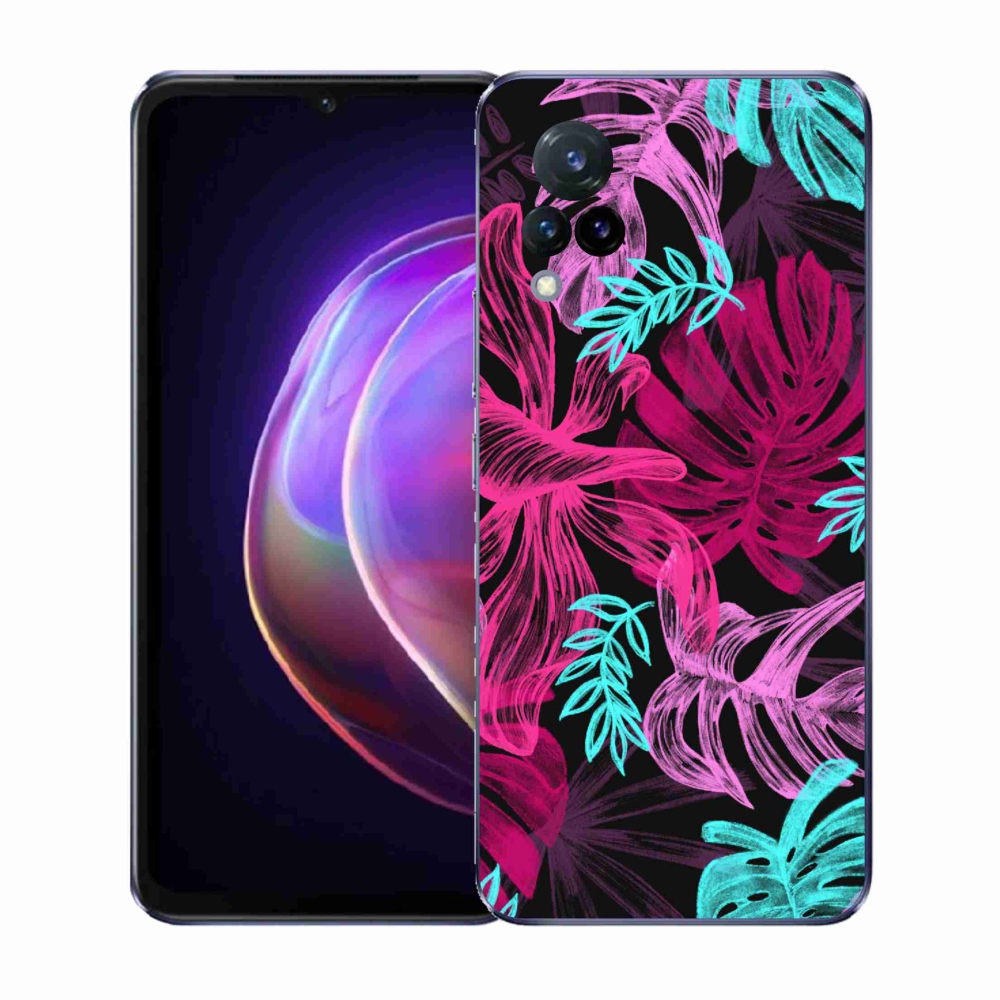 Gélový kryt mmCase na Vivo V21 4G/5G - kvety 1
