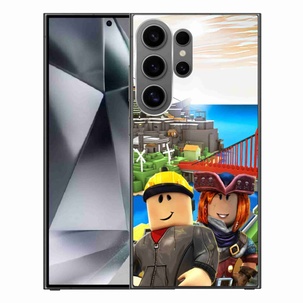 Gélový kryt mmCase na Samsung Galaxy S24 Ultra - roblox 1