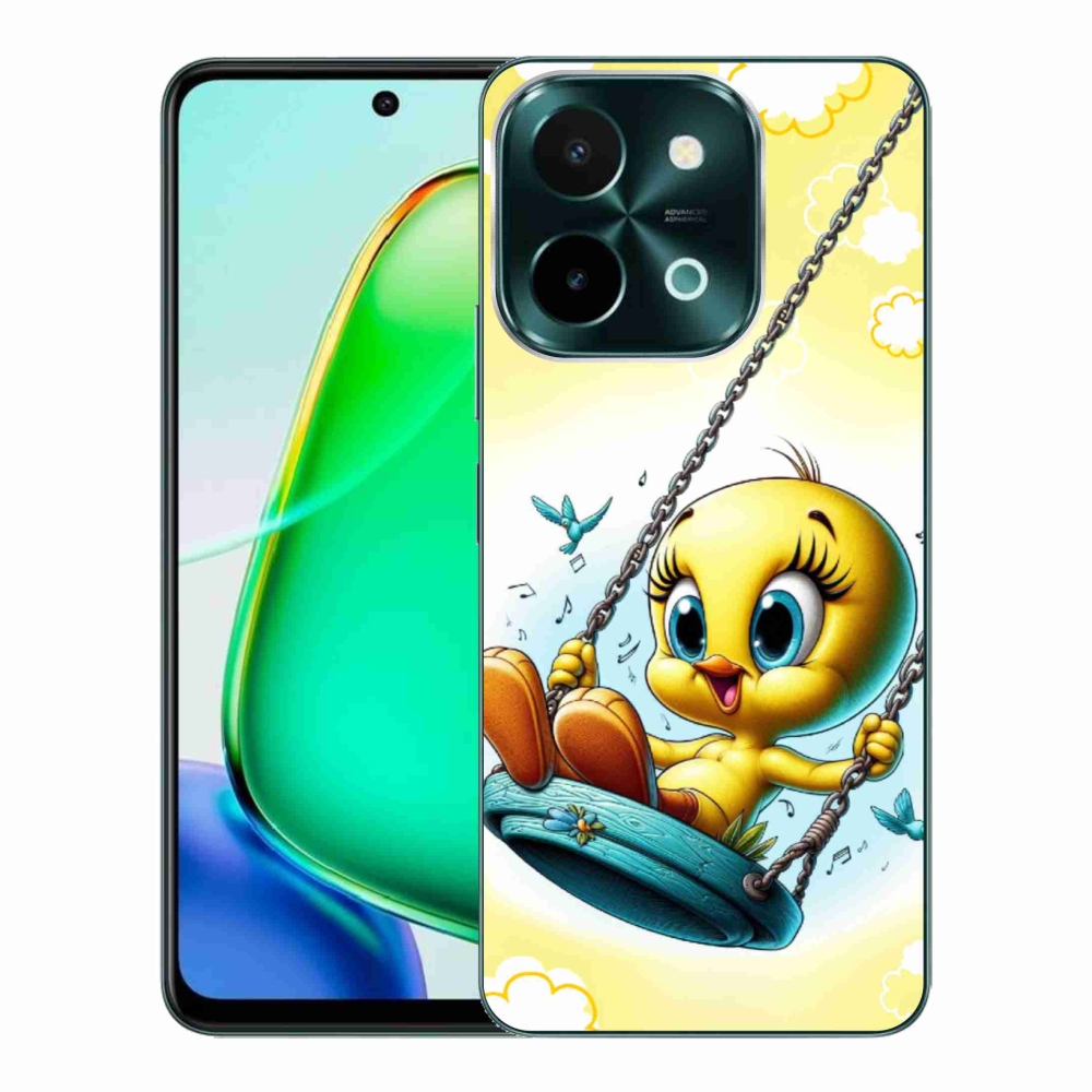 Gélový kryt mmCase na Vivo Y28 - tweety