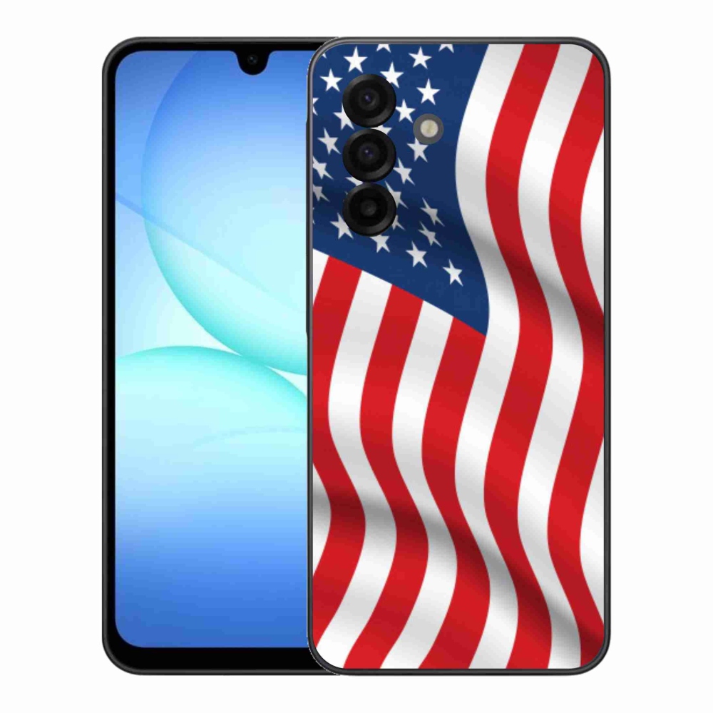 Gélový kryt mmCase na Samsung Galaxy A17 4G/5G - USA vlajka