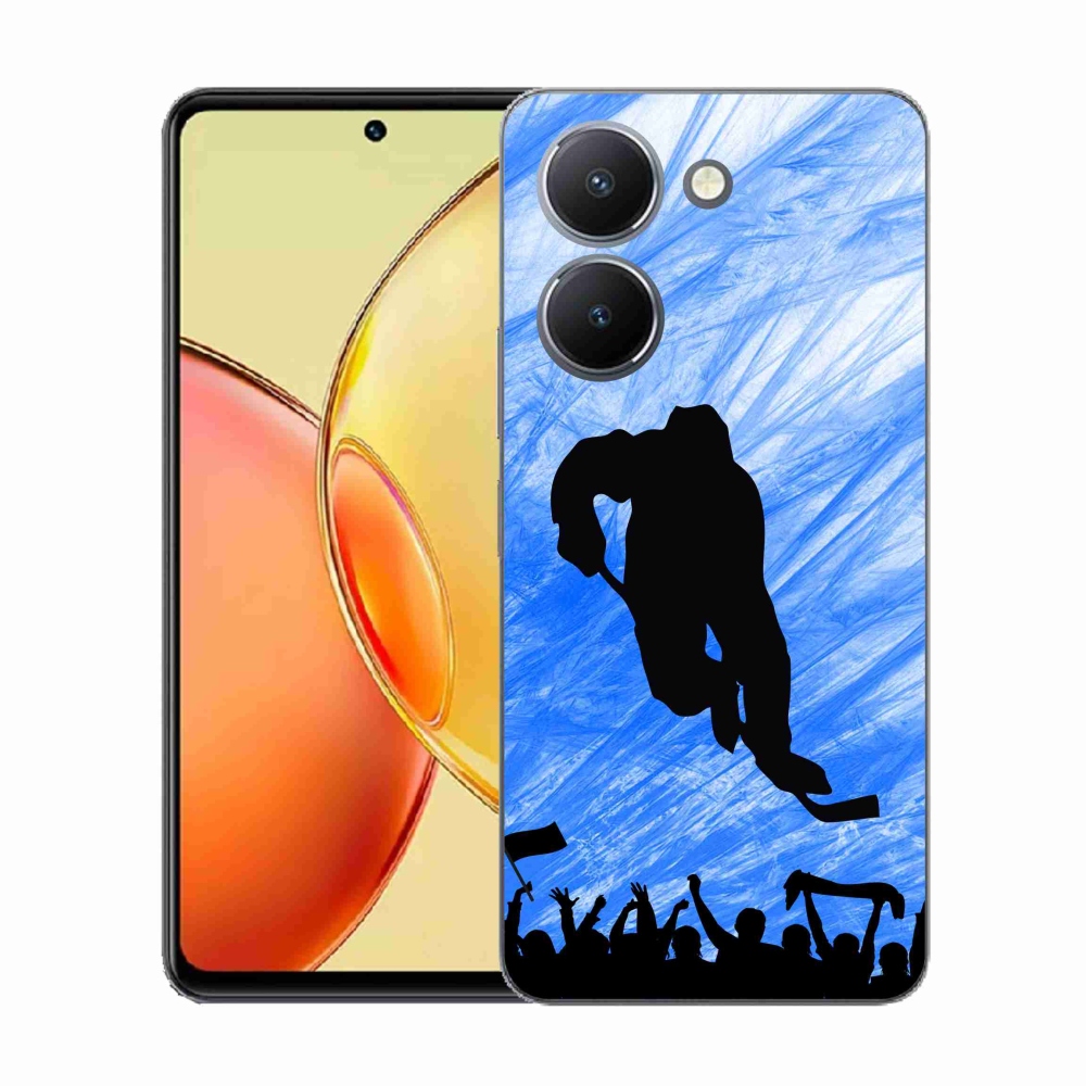 Gélový kryt mmCase na Vivo Y36 - hokejový hráč