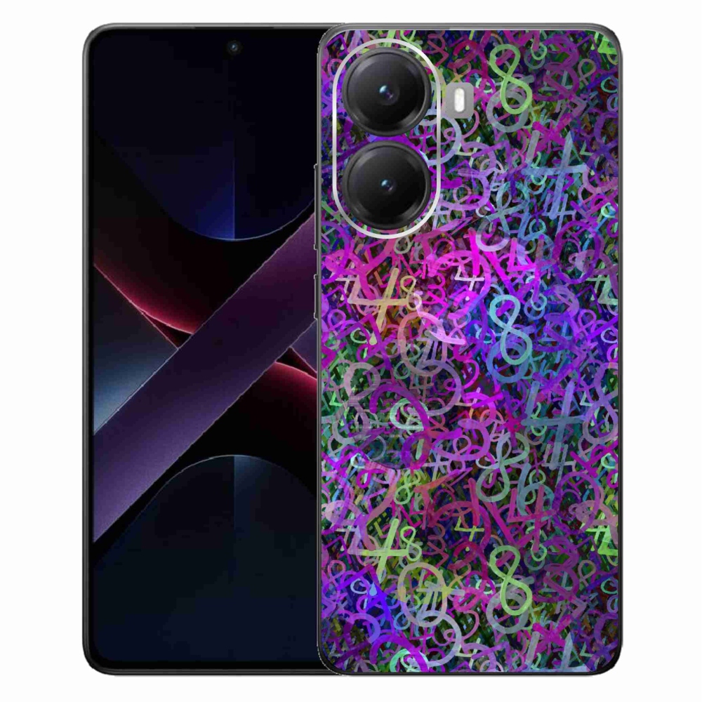 Gélový kryt mmCase na Xiaomi Poco X7 Pro 5G - abstraktný motív 25