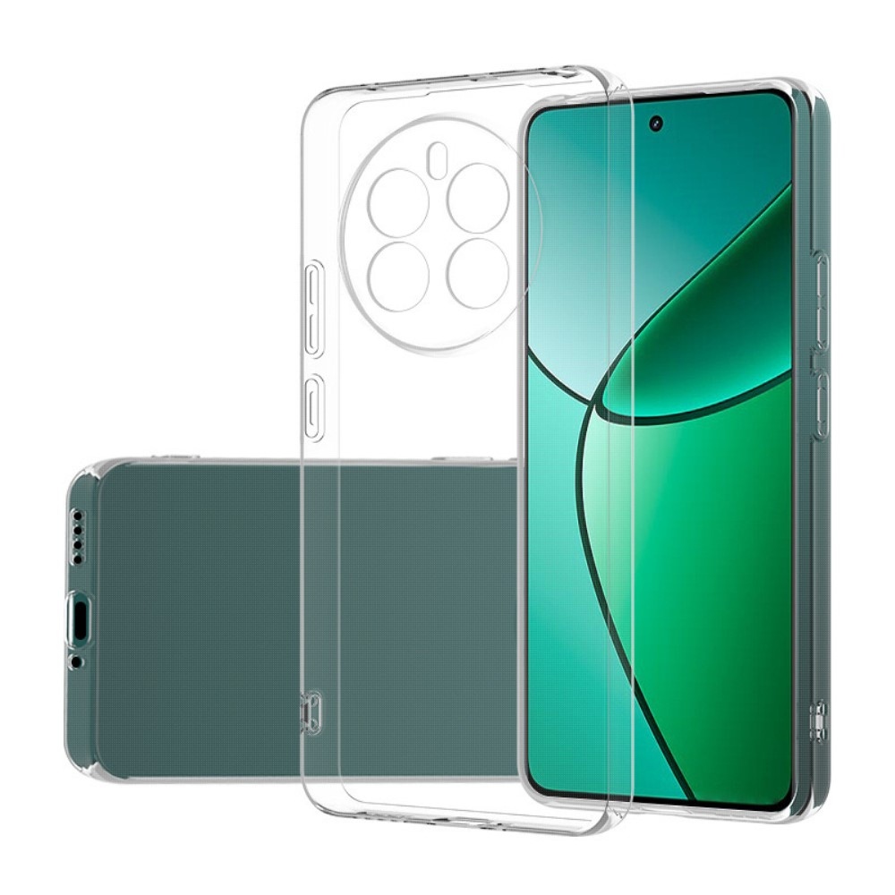 Priehľadný gélový obal na Realme 12 Pro 5G/12 Pro+ 5G - priehľadný