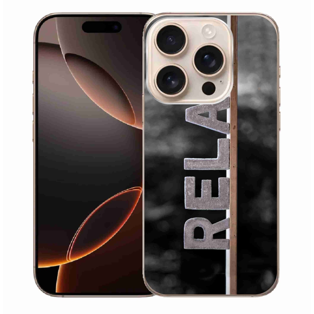 Gélový kryt mmCase na iPhone 16 Pro Max - relax 1