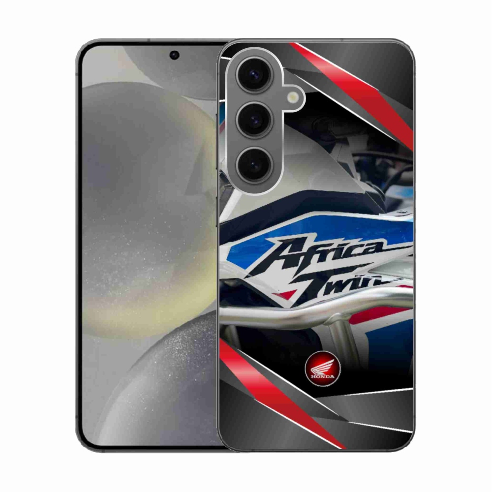 Gélový kryt mmCase na Samsung Galaxy S24 - motorka honda