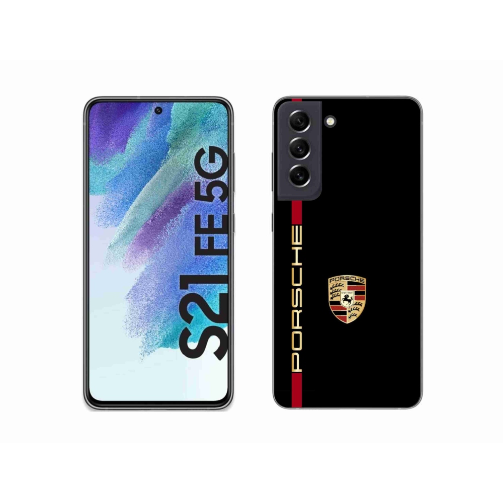 Gélový kryt mmCase na Samsung Galaxy S21 FE 5G - porsche 1