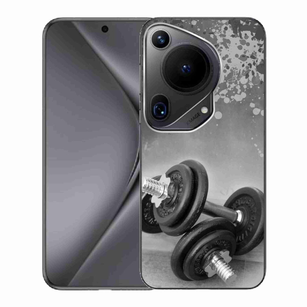 Gélový kryt mmCase na Huawei Pura 70 Ultra - činky 1