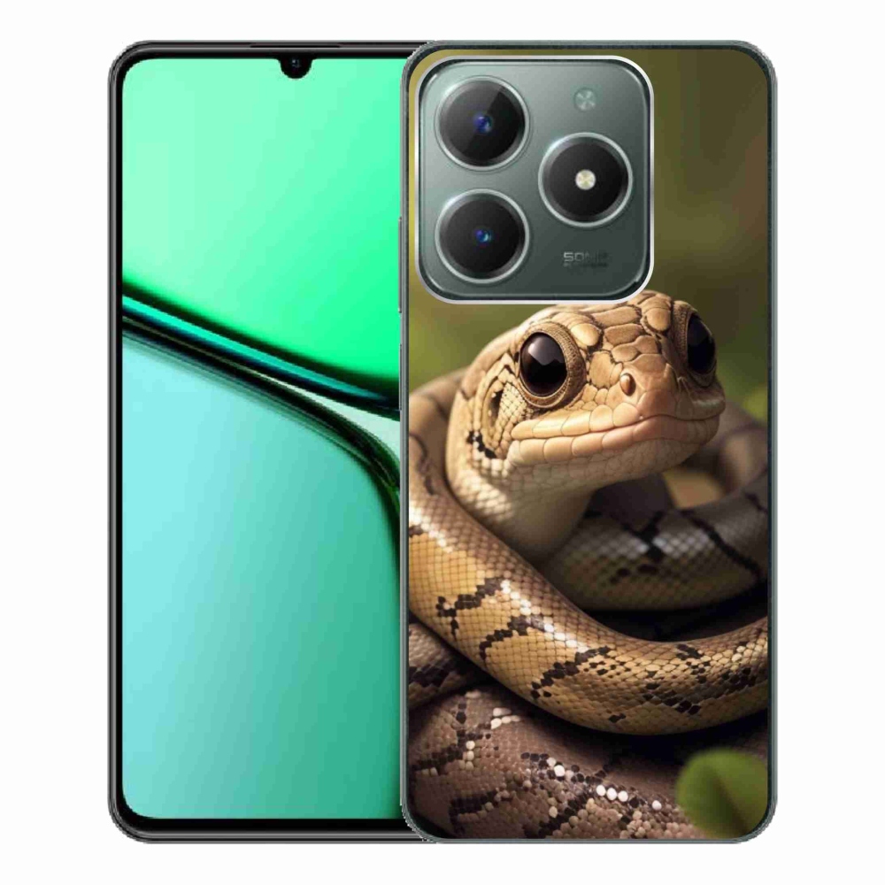 Gélový kryt mmCase na Realme C61 - had 1