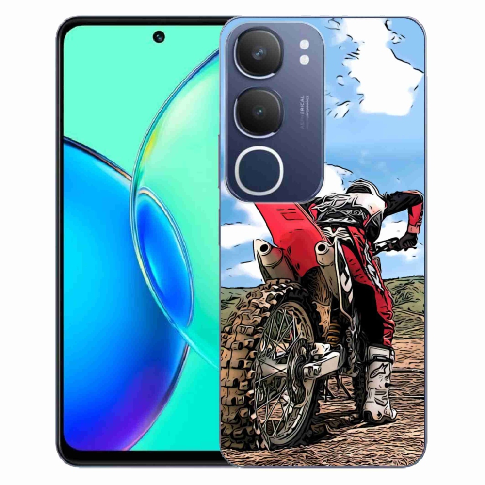 Gélový kryt mmCase na Vivo Y19s - moto