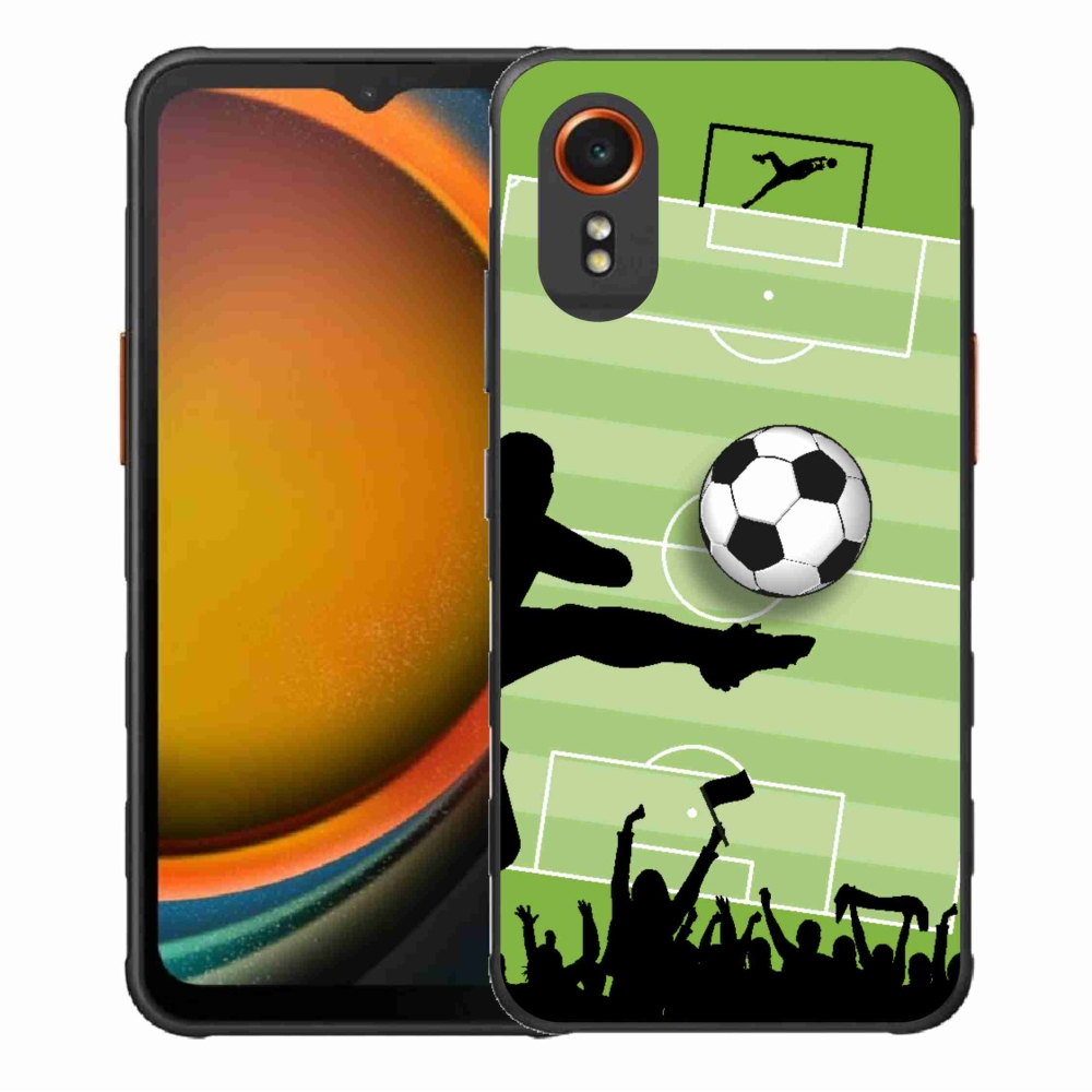 Gélový kryt mmCase na Samsung Galaxy Xcover 7 - futbal 3