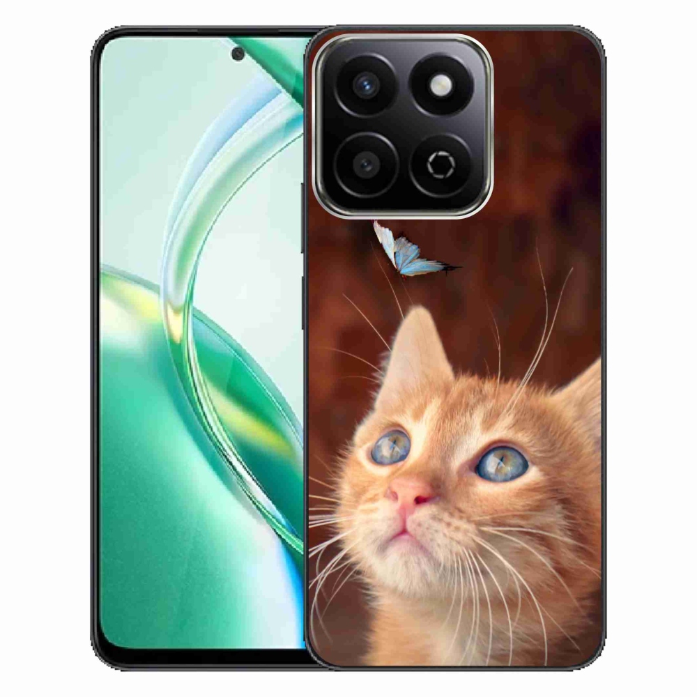 Gélový kryt mmCase na Honor 200 Smart 5G - motýľ a mačiatko