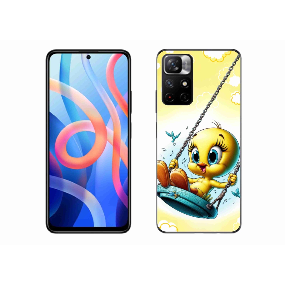 Gélový kryt mmCase na Xiaomi Poco M4 Pro 5G - tweety