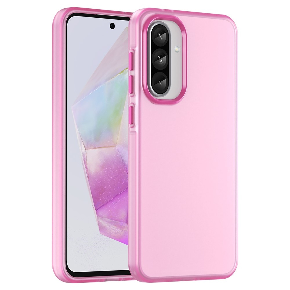 Candys matný gélový obal na Samsung Galaxy A36 5G/A56 5G - rose