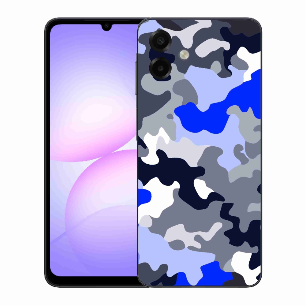 Gélový kryt mmCase na Samsung Galaxy A07 4G - maskáčový vzor 8