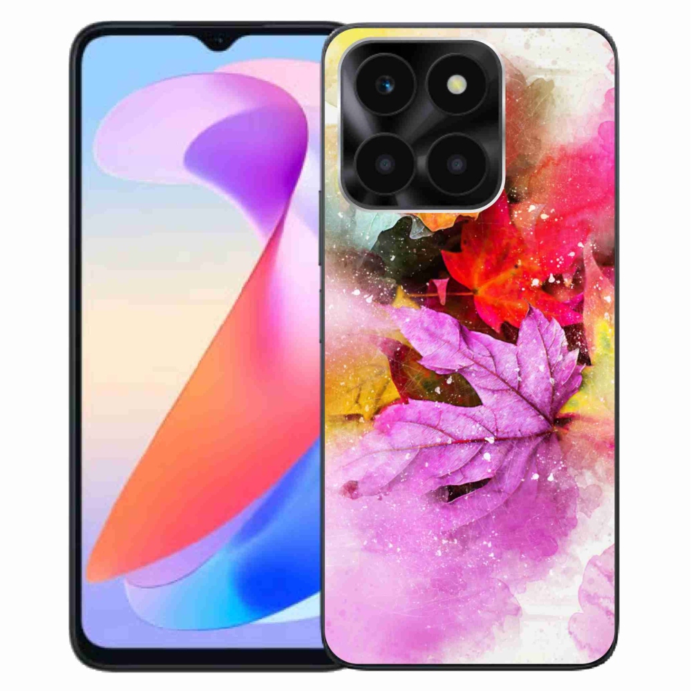 Gélový kryt mmCase na Honor X6a - farebné listy