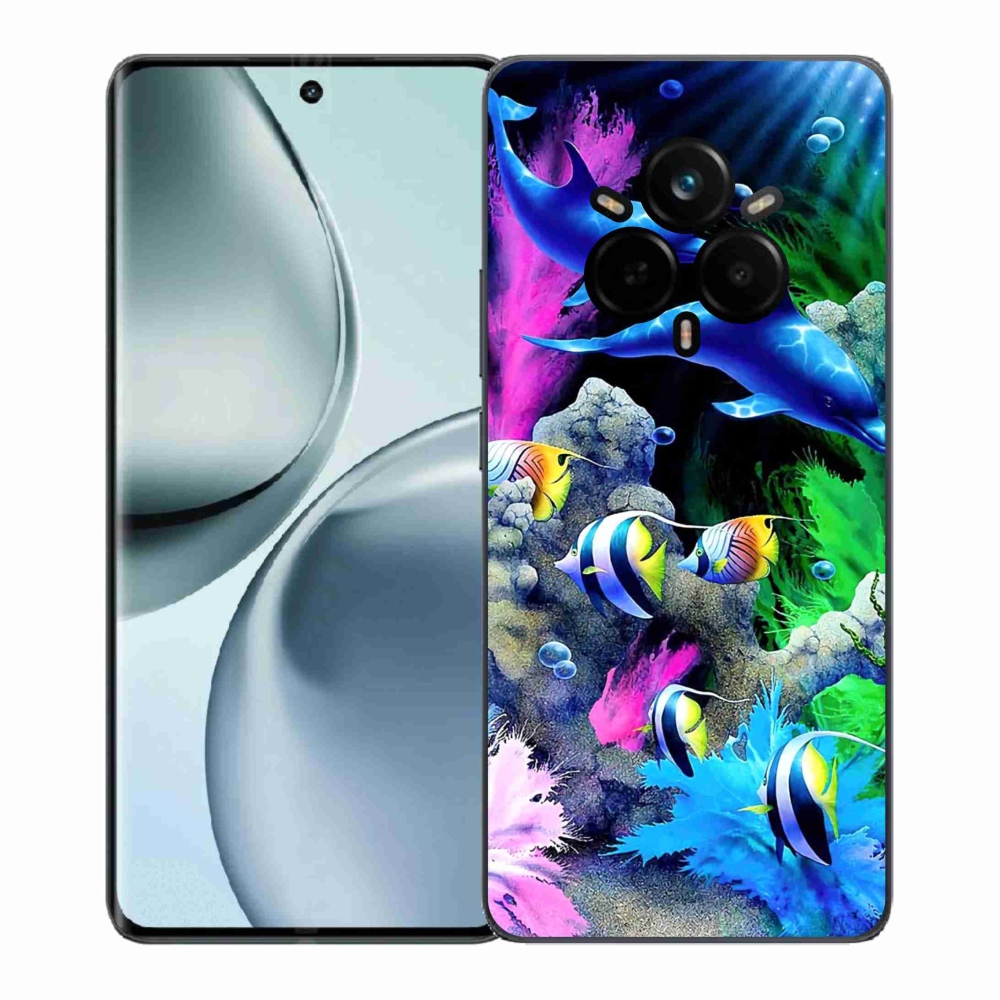 Gélový kryt mmCase na Realme 14 Pro+ 5G - morský svet