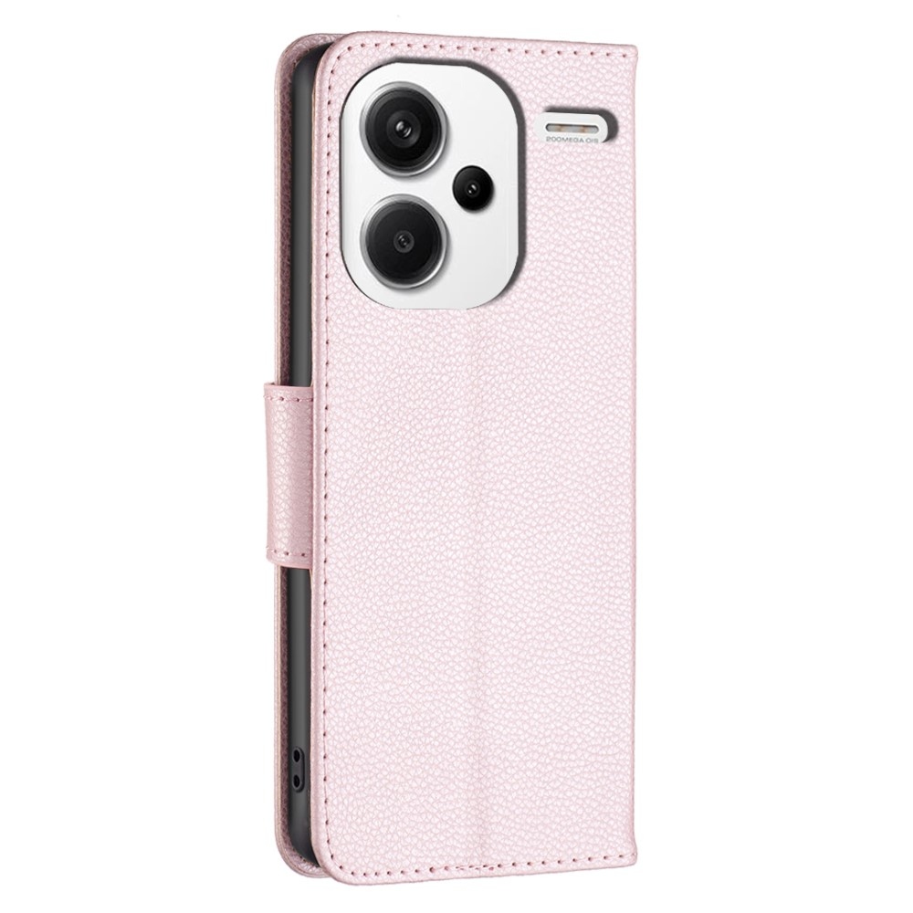 Case knižkové púzdro na Xiaomi Redmi Note 13 Pro+ 5G - ružovozlaté