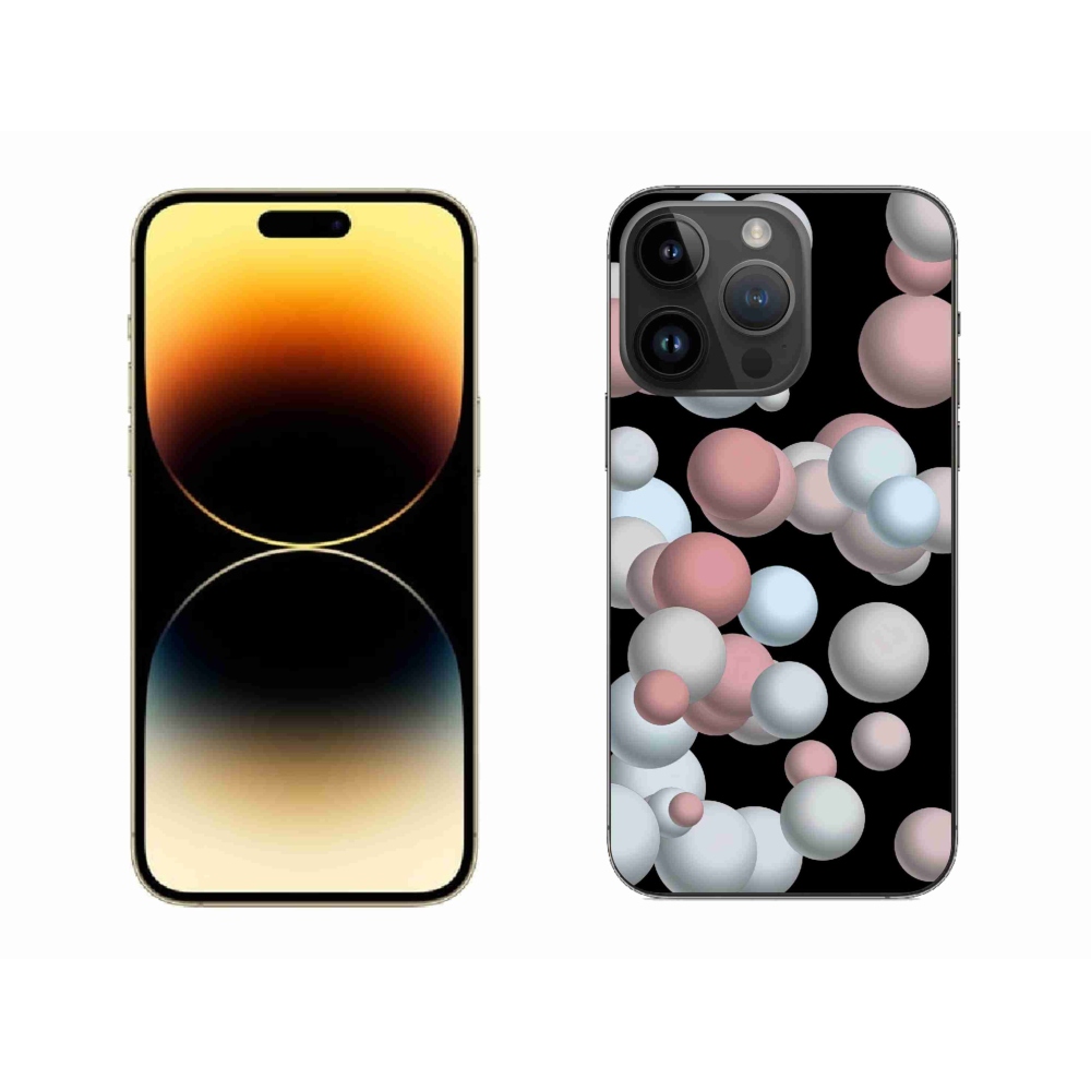 Gélový kryt mmCase na iPhone 14 Pro Max - abstraktný motív 27