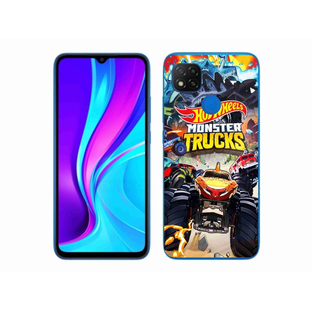 Gélový kryt mmCase na Xiaomi Redmi 9C - hot wheels 2