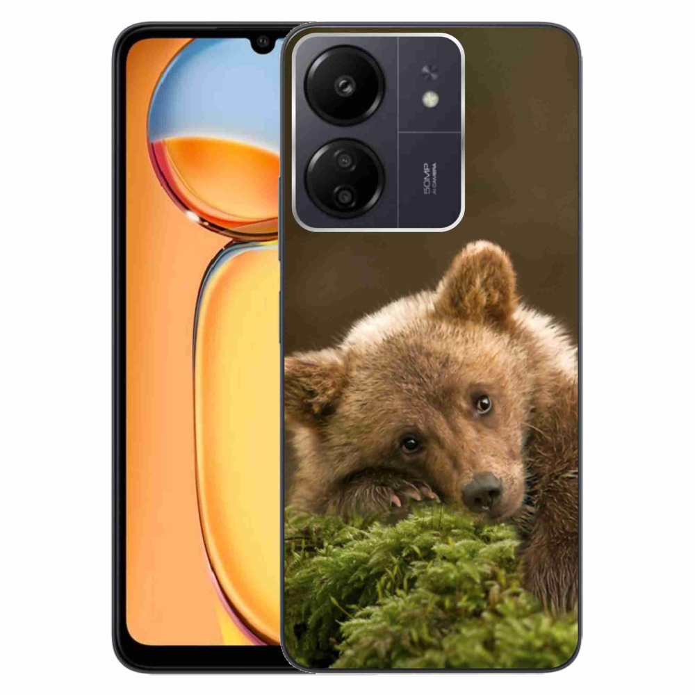 Gélový kryt mmCase na Xiaomi Poco C65/Redmi 13C - medveď
