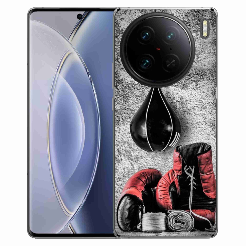 Gélový kryt mmCase na Vivo X90 Pro - boxovacie vrece a rukavice