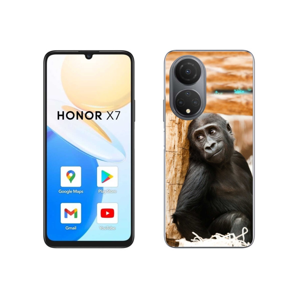 Gélový kryt mmCase na Honor X7 - gorila