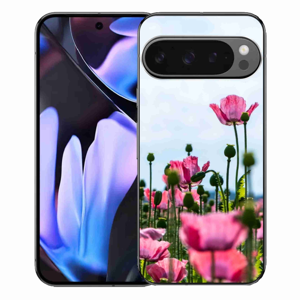 Gélový kryt mmCase na Google Pixel 9 Pro XL - vlčí mak