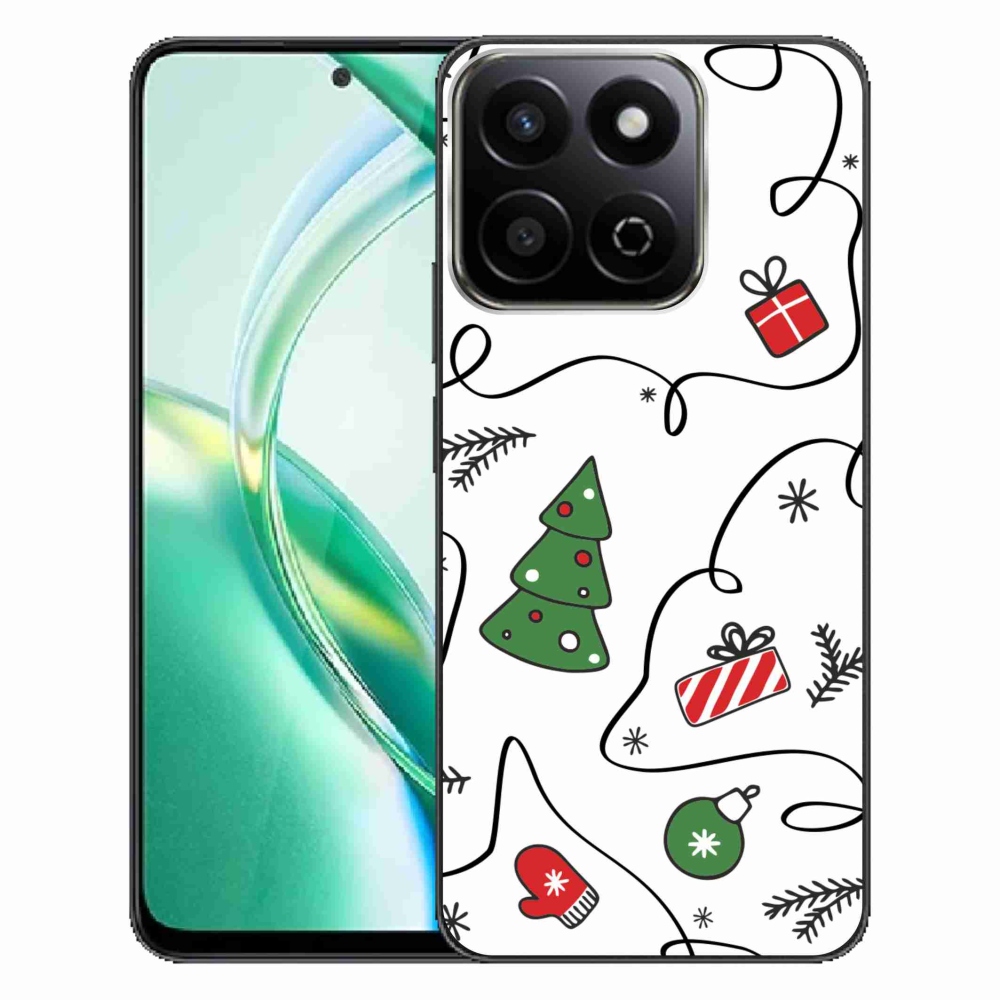 Gélový kryt mmCase na Honor 200 Smart 5G - vianočné motívy
