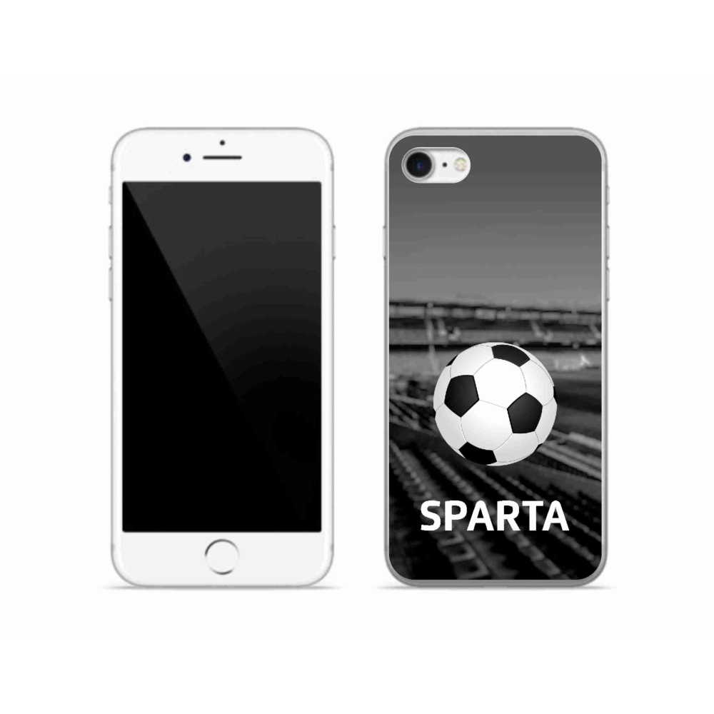 Gélový kryt mmCase na iPhone SE (2022) - sparta 2