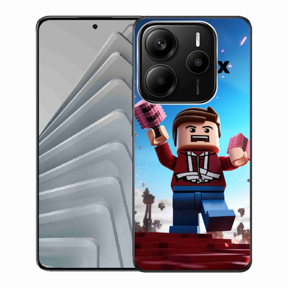 Gélový kryt mmCase na Xiaomi Redmi Note 14 5G - roblox 2