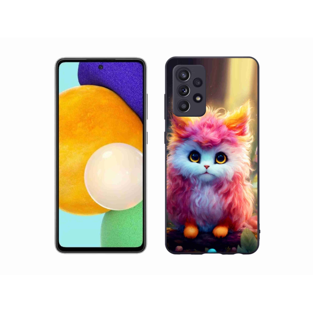 Gélový kryt mmCase na Samsung Galaxy A52s 5G - roztomilé mačiatko 5