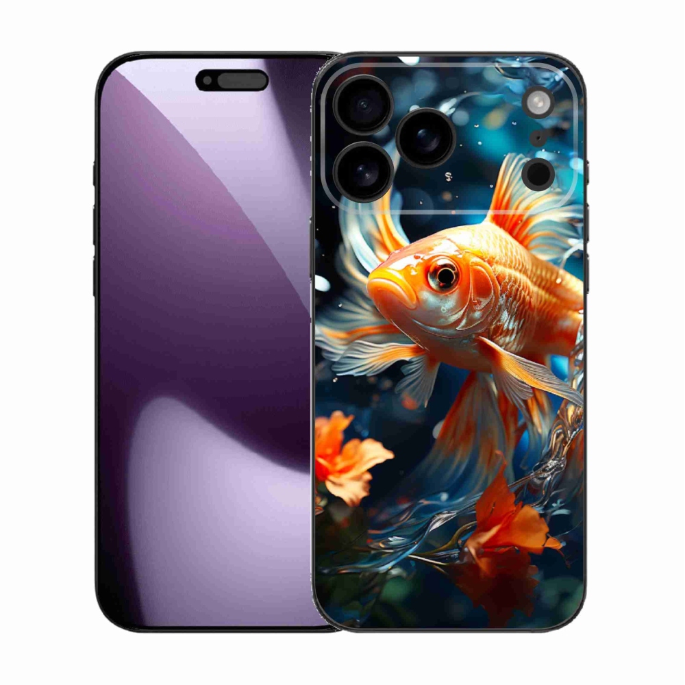 Gélový kryt mmCase na iPhone 17 Pro Max - rybka