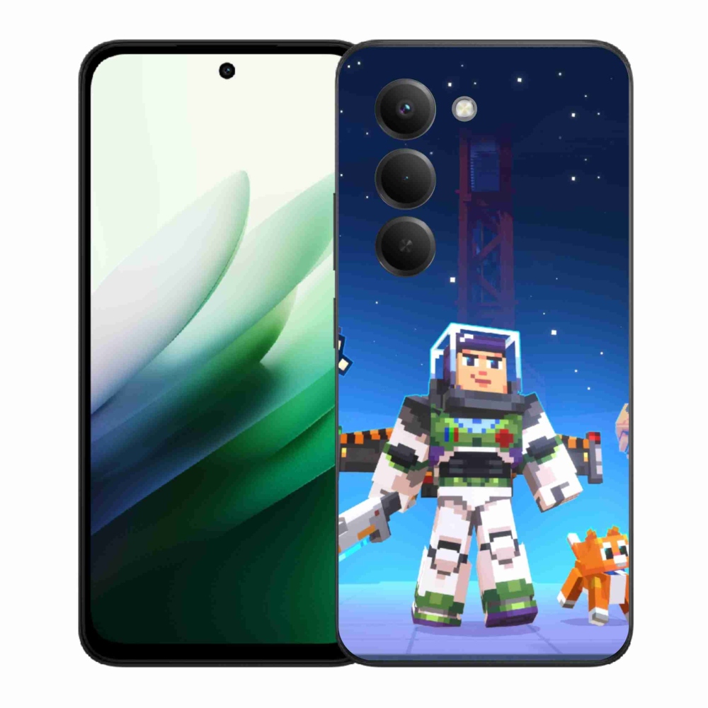 Gélový kryt mmCase na Xiaomi Redmi 15 5G - minecraft 2