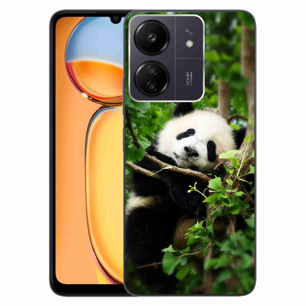 Gélový kryt mmCase na Xiaomi Poco C65/Redmi 13C - panda