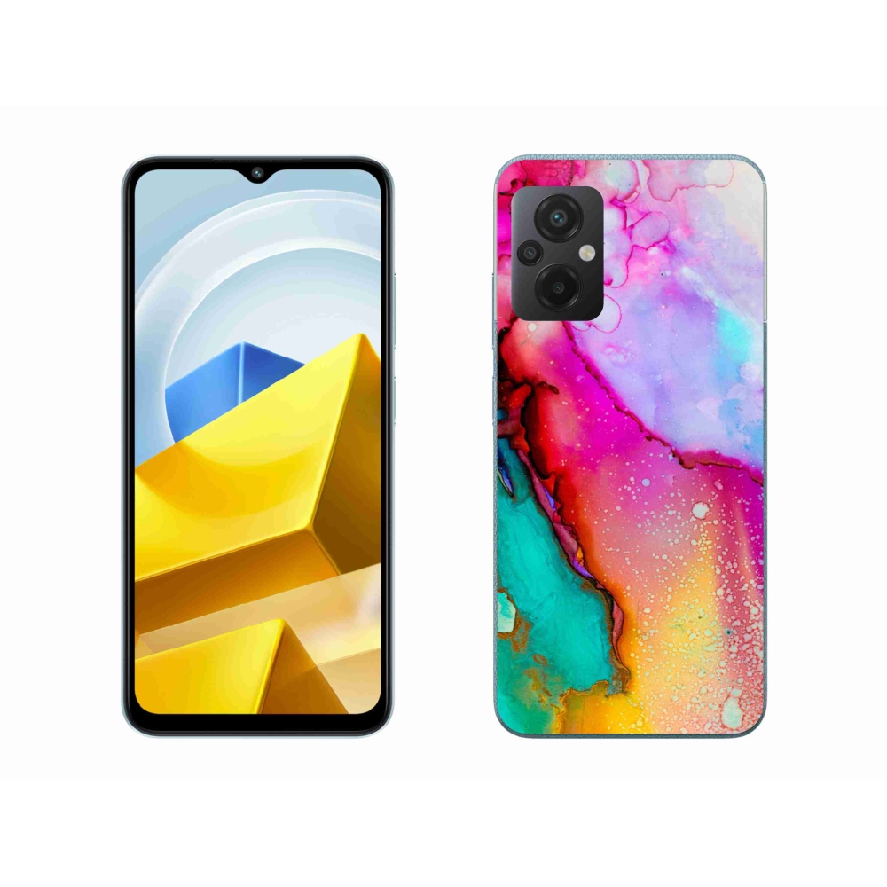 Gélový kryt mmCase na Xiaomi Poco M5 4G - abstrakt 24