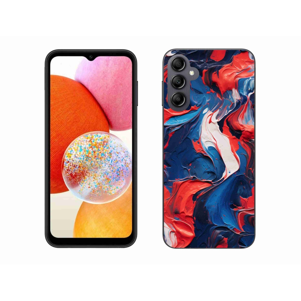 Gélový kryt mmCase na Samsung Galaxy A14 4G/5G - abstraktný motív 7