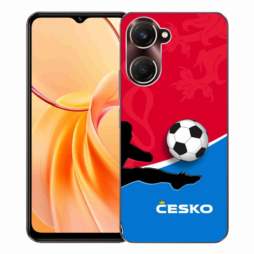 Gélový kryt mmCase na Vivo Y28s 5G - futbal Česko 2