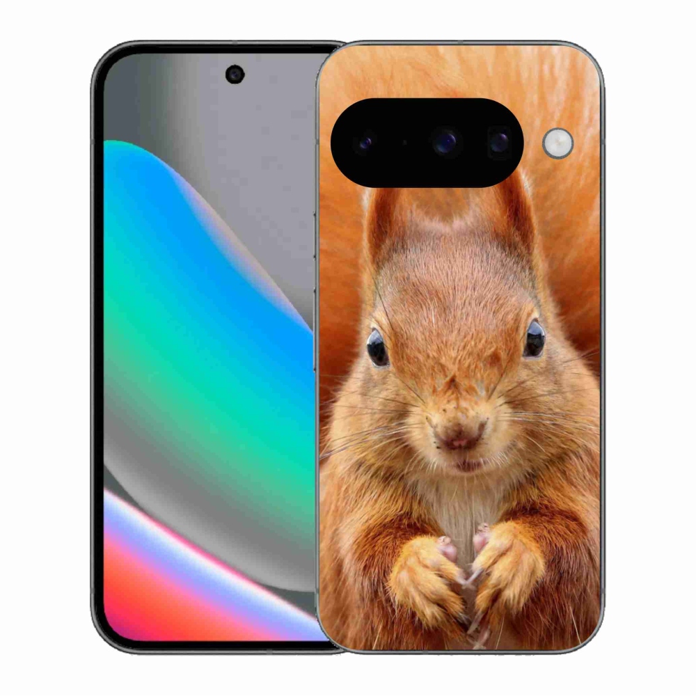 Gélový kryt mmCase na Google Pixel 10 - veverička