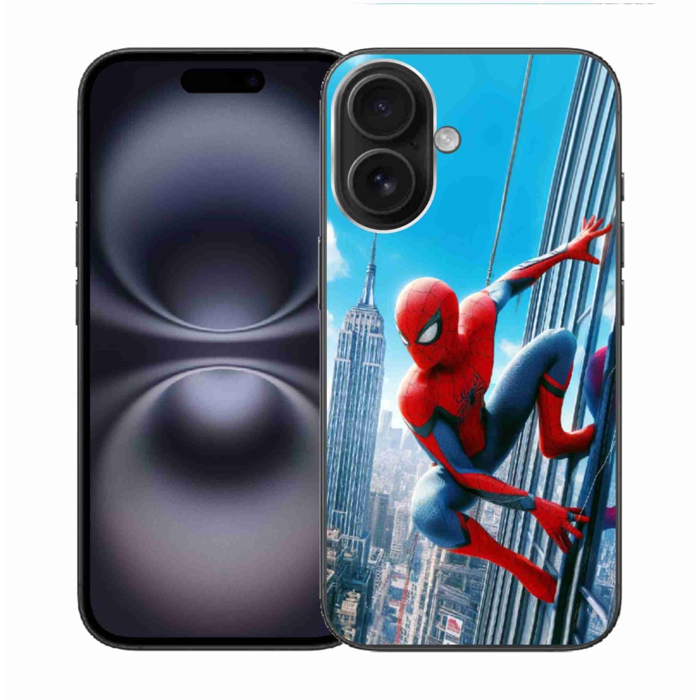 Gélový kryt mmCase na iPhone 16 - spiderman