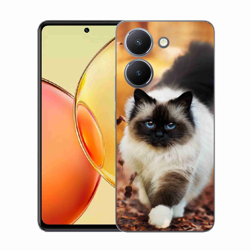 Gélový kryt mmCase na Vivo Y36 - mačka