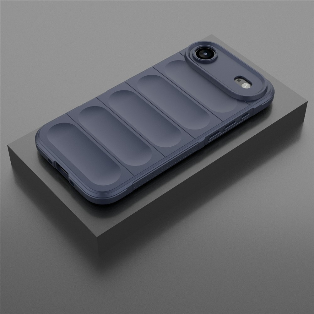 Rugg odolný gélový obal na iPhone 17 Air - tmavomodrý